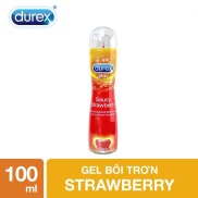 HCMGel bôi trơn Durexx Play Saucy Strawberry 100ml - Hãng phân phối chính