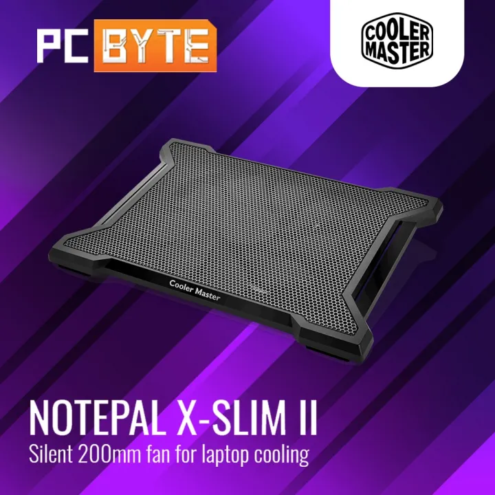 Cooler Master Notepal X-SLIM II 200mm Fan Notebook Cooler | Lazada