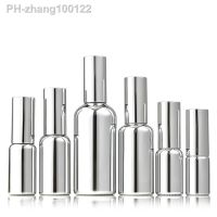 ✿ Spray Bottle Perfume Bottle Atomizer High Quality Empty Refillable Pump Bottle 5ml-100ml Silver Small Deodorant Container Travel