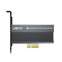 JEYI Volleystar-PRO M.2ฮีทซิงค์ระบายความร้อนสำหรับ SSD Nvme สำหรับ NGFF สำหรับ PCIE X4อะแดปเตอร์ M คีย์พอร์ตการ์ด PCI-E 3.0 X4ความเร็วเต็ม