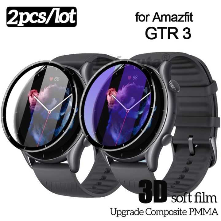 2pcs/lot Screen Protector Film For Redmi Watch 3 SmartWatch Protective  Films Clear 3D Full Cover