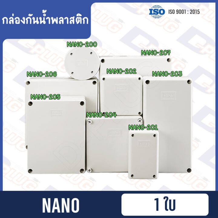 กล่องกันน้ำพลาสติก-กล่องกันน้ำ-nano-พลาสติก