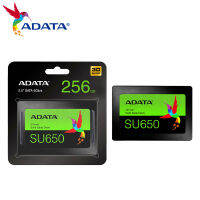 ADATA SU650 SSD 256GB 512GB ความเร็วสูงภายใน Ultimate Solid State Disk Hard Drive 2.5 "; SATA III สำหรับแล็ปท็อปเดสก์ท็อป