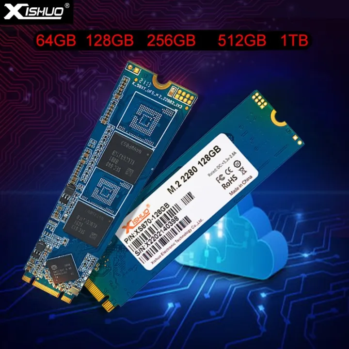 Xishuo Wholesale Cheap M.2 2280 SSD NGFF SATA Internal SSD Drive 128GB