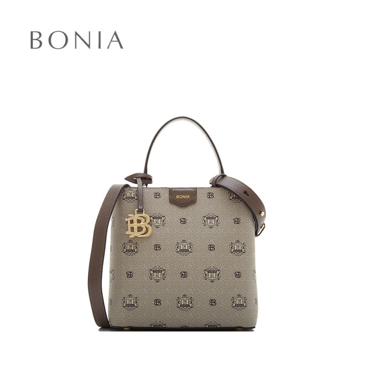 Jual BONIA Monogram Satchel Bag M Original 2023