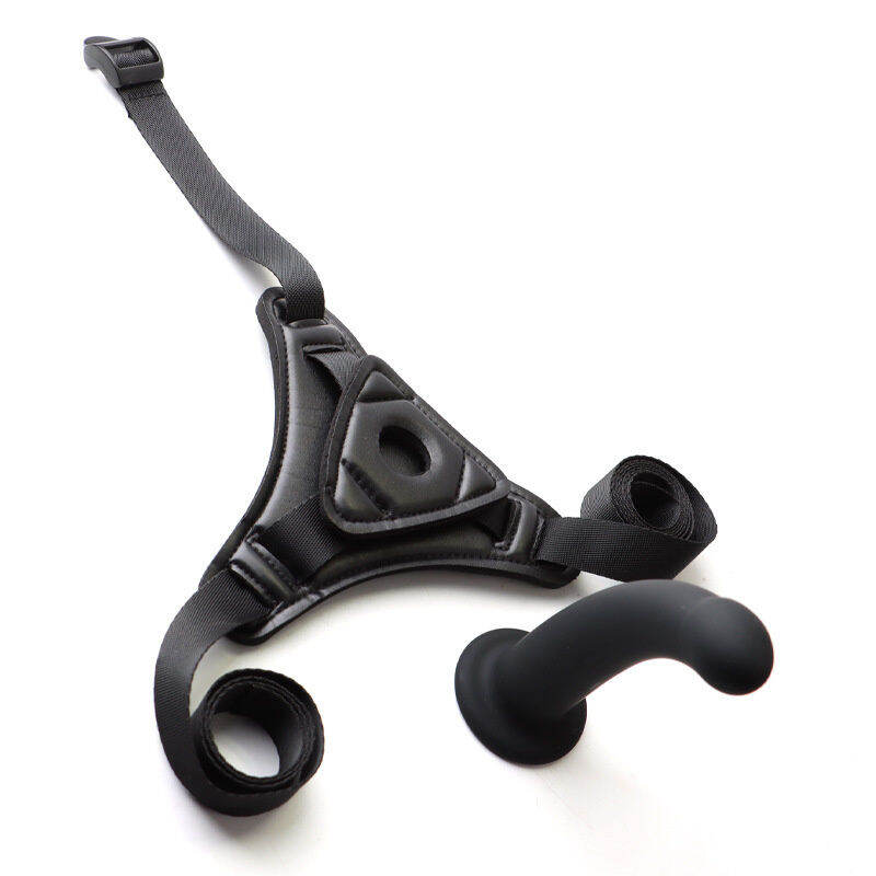 Strapon สำหรับผู้หญิงถ้วยดูดสมจริงสวมใส่อวัยวะเพศชายเข็มขัดเพศเทียมสาย