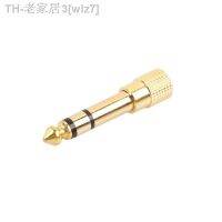 【CW】◇♦♧  1-4pcs 6.35mm Jack to 3.5mm Male Female Audio Headphone Amplifier Microphone