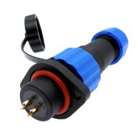 ：”{》： Waterproof Connector SP16 IP68 Cable Connector Plug &amp; Socket Male And Female 2 3 4 5 6 7 8 9 Pin