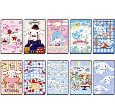 ❣✼ A Set of 10 Sanrio Cute Card Stickers Big-eared Dog Hello Kitty Kulomi Collection Card Stickers Bank Card Decorative Stickers