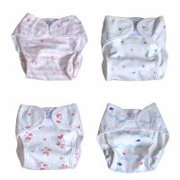 【CC】 2Pcs New baby diaper washable newborn diapers