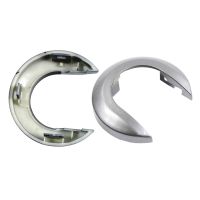 Car Interior Door Handle Cover Handle Escutcheon for Tiida 2005-2010 1.6 LIVINA NV200 Geniss Silver Gray