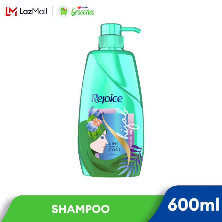 Rejoice Hijab Perfection 3in1 Perfect Cool Shampoo 600 ml Lazada