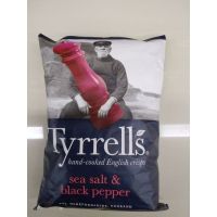 New Arrival ?Tyrrells Sea Salt&amp;Black Pepper150g