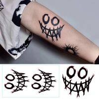 【YF】 Fake Tattoos Waterproof Hand Back Finger Tatoo Sticker Dark Tattoo Stickers Smile Rose Witch Cube Maple Leaf Temporary