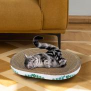 Aimishion mèo tấm cào Kitty sofa bảo vệ đồ nội thất sóng tập giấy rời hình
