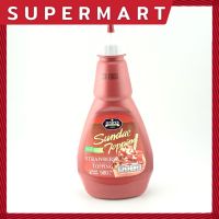 SUPERMART Junipers Strawberry Flavored Topping ท็อปปิ้ง กลิ่นสตรอเบอร์รี่ ตรา จูนิเปอร์ เลือกได้ 2 ขนาด 500 g.,1.2 Kg. #1108403 #1108407