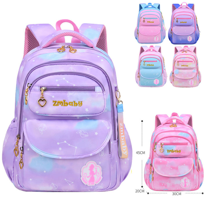 Large Capacity Korean School Bag Backpack For 6-12 Years Girls Beg ...