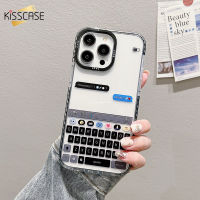 KISSCASE เคสโทรศัพท์ติดหน้าต่างลายการ์ตูน,สำหรับ Iphone 14 13 12 11 Pro Max 14 Plus นิ่ม TPU ป้องกันเลนส์แบบใสฝาหลังกันกระแทกสำหรับ Iphone 14 13 12 11 11