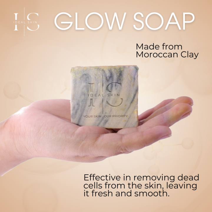 Glow Soap Korea 100 Natural Prevent Acne Moisturizing and Anti Aging
