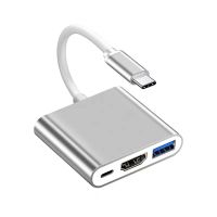 USB C Hub 3 in 1 Type C to HDMI 4K for MacBook Pro 2020, MacBook Air 2020, iPad Pro 2020, SAMSUNG S20+