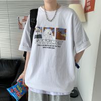 COD DDDGRYTRY 【100 Cotton】 T-shirt Unisex 100 Cotton Men T Shirt Women Shirt Short Sleeve T Shirts Graphic T Shirt Couple Tee Korean Fashion Oversized Tee