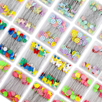 50100Pcs Dressmaking Pins เย็บปักถักร้อย Patchwork เครื่องมือ Fixed Pin ปุ่ม Pin Patchwork Pin สำหรับเย็บและ DIY