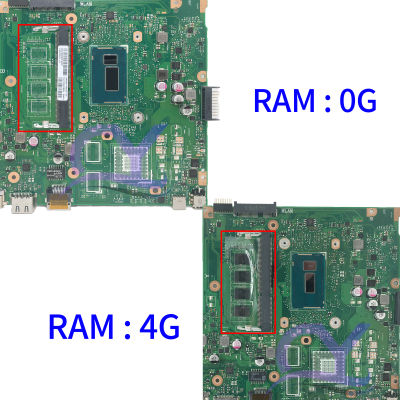 X540LA เมนบอร์ดสำหรับ VivoBook X540L A540LA F540LA K540LA 5th X540LJ แล็ปท็อปเมนบอร์ด w i3 i5 i7-4th0G4G UM