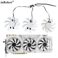 87มม.Ga92s2h Gtx1060 Hall Of Fame พัดลมการ์ดกราฟิกสำหรับ Galax GTX 106010701080 Ti Hof GPU Cooler