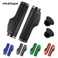 PHMAX มือจับจักรยาน MTB,มือจับยางกันกระแทกกันลื่นแฮนด์จักรยานล็อคตามหลักสรีรศาสตร์