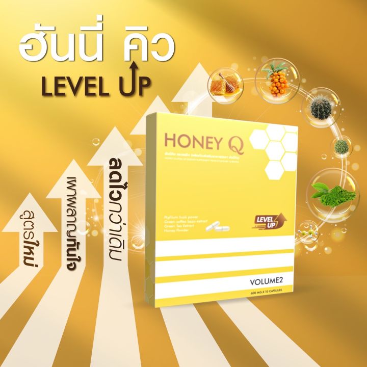 สูตรใหม่-โปรติดใจ-1-เดือน-3-กล่อง-ฟรีไฟเบอร์-1-ซอง-honey-q-ฮันนี่-คิว-อาหารเสริมควบคุมน้ำหนัก-1-กล่อง-10แคปซูล