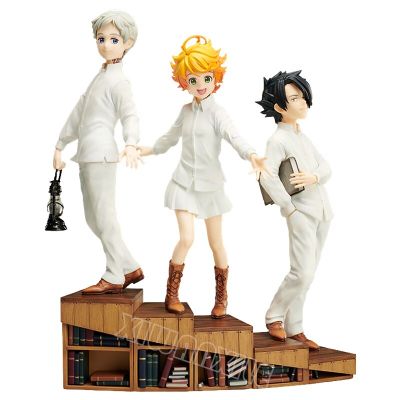 ZZOOI 20cm The Promised Neverland Anime Figure Norman/Emma/Ray Action Figure #1505 Norman #1092 Emma Figurine Model Doll Toys Gifts