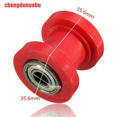 [chengdunuobu]1pcs 8mm 10mm Chain Roller Slider Tensioner Wheel Guide Pit Dirt M
