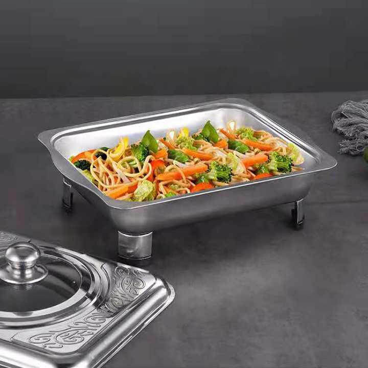 Good Quality Hotel Chafing Dishes Stainless Steel Buffet Service Food