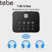 Tebe 3 IN 1 Bluetooth 4.0 ตัวรับ อะแดปเตอร์ส่งสัญญาณไร้สายสเตอริโอเสียงแบ่งปัน Switcher สําหรับลําโพงหูฟังทีวี