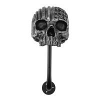 Motorcycle Skull Helmet Holder for Home Office Decoration Wall Mount Rack &amp; Jacket Hook Gift for Motorcycle Bikers Lx5