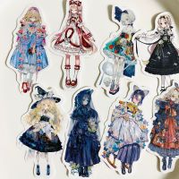 Kawaii Lolita Girl Waterproof Sticker DIY Scrapbook Collage Phone Diary Album Happy Plan Gift Seal Decoration Stickers