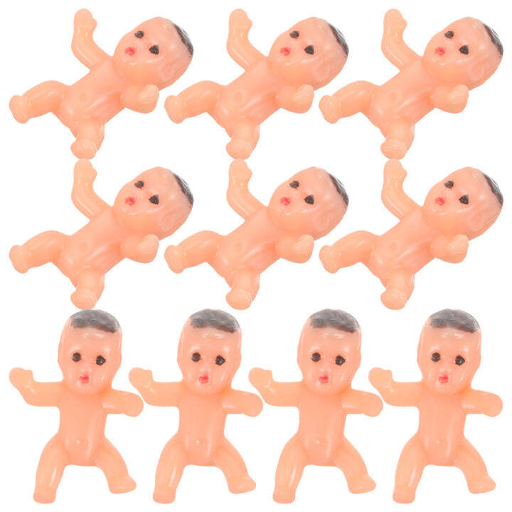 jiogein-20pcs-mini-baby-models-plastic-toys-babies-tiny-babies-decors-รุ่นเล็กสำหรับเด็กสำหรับเด็กอาบน้ำเค้ก