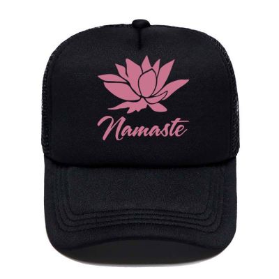 2023 New Fashion  Namaste Baseball Cap Trucker Hat For Men Mesh Adjustable Size Parentchild Hats，Contact the seller for personalized customization of the logo