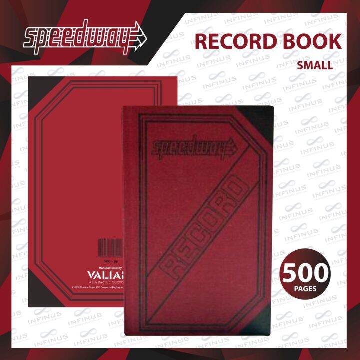 Speedway Record Book Small Lazada PH