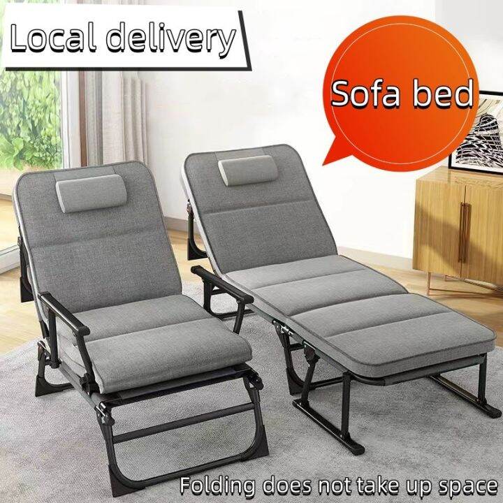 (Clearance) Folding bed family nap bed folding bed with foam folding