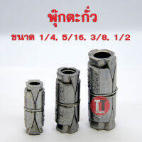 พุ๊กตะกั่ว (ขนาด 1/4,5/16,3/8,1/2)