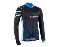 Winter Thermal Fleece Cycling Jerseys Autumn Winter Warm 2018 TOPEAK TEAM Mtb Long Sleeve Men Bike Wear Cycling Clothing