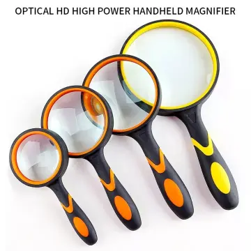 MAGNIFYING GLASS SET 60MM READING SMALL PRINT LENS STAMPS COINS