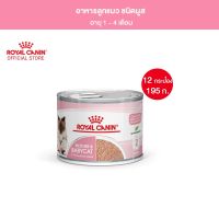 [ยกถาด 12 กระป๋อง] Royal Canin Starter Mother &amp; Baby Cat Can Tray อาหารเปียกแม่แมวตั้งท้อง-ให้นม และ ลูกแมว อายุต่ำกว่า 4 เดือน (เนื้อมูส, Canned Cat Food, โรยัล คานิน)