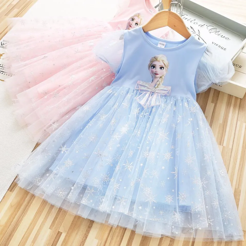 Frozen Costume . Baby Girl Dress. Frozen Birthday Dress. Elsa