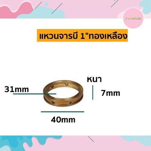 แหวนอัดจารบี-nbsp-ท-ล-nbsp-3-4-และ-1-นิ้ว-อะไหล่เครื่องพ่นยา