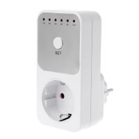 EU Plug Electricity Power Metering Socket 10Hr Timer Socket Countdown Intelligent Time Setting Swtich Timer Control Socket Electrical Circuitry  Parts