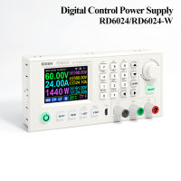 keykits- RD6024 24A 12V 36V 48V 60V Adjustable Step Down Digital Constant Voltage Current Power Supplys 2.4 Inch Color Display Screen Data Storage PC Software Control Multifunctional Power Supplys