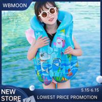 WBMOON เสื้อกั๊กว่ายน้ำทำให้พองได้สำหรับเด็ก,สามารถลอยน้ำได้ปรับได้สำหรับเรือคายัคพายเรือกีฬาทางน้ำ