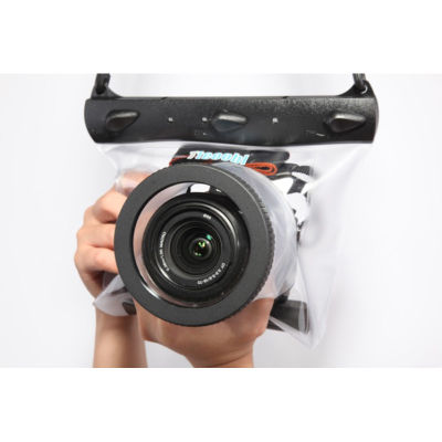 20เมตร65ft กล้องกันน้ำกระเป๋าแห้งใต้น้ำดำน้ำที่อยู่อาศัยกรณีกระเป๋าว่ายน้ำกระเป๋าสำหรับ Canon Nikon Pentax DSLR GQ-518L